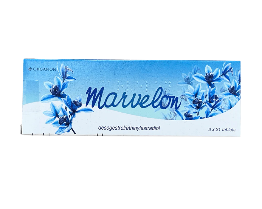 Marvelon packaging - buy contraception online in the UK