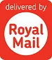 delivered by Royal Mail logo