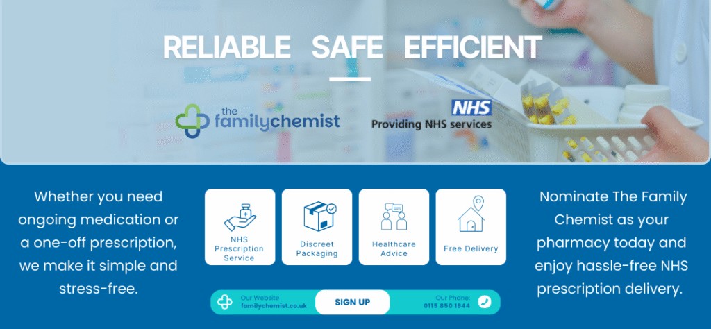 nhs sign up banner