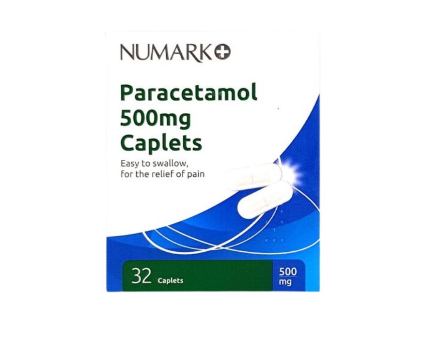 paracetamol 500mg caplets