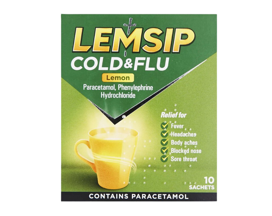lemsip cold and flu sachet