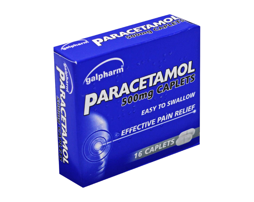 paracetamol 50mg caplets galpharm