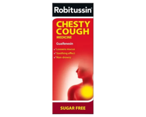 Robitussin Chesty Cough Syrup 100mg/5ml (100ml)