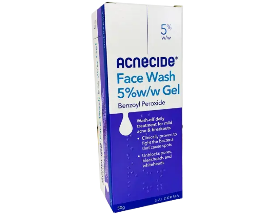acnecide face wash product pic