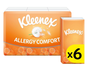 Kleenex Allergy Comfort Pocket Pack Tissues