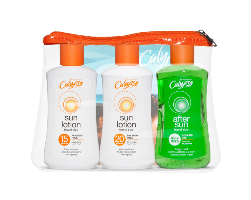 Calypso Sun Care Travel pack