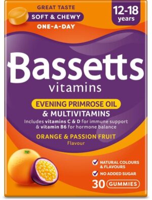 Bassetts Teen Multivitamins with Evening Primrose Oil (30)