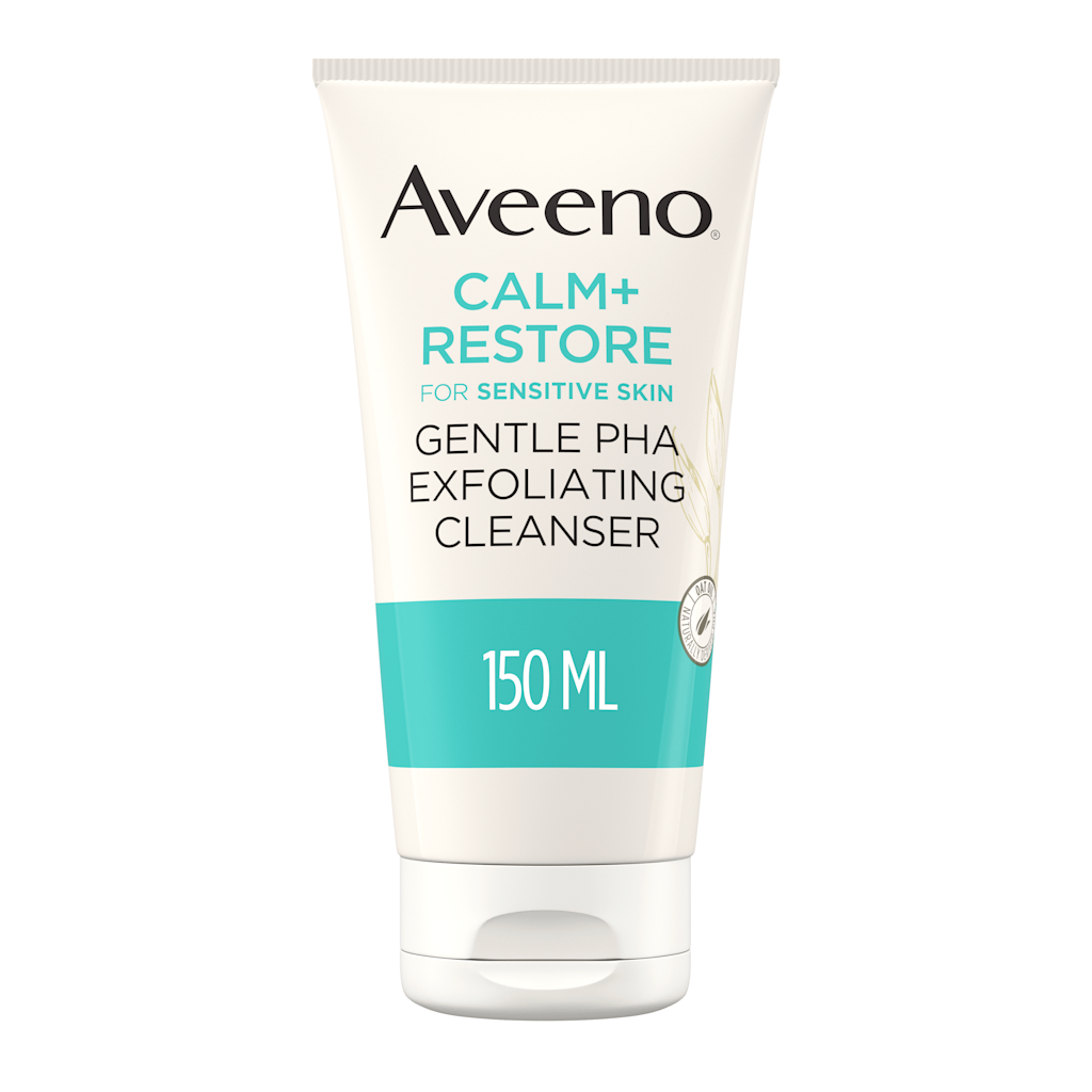 Aveeno Calm + Restore Gentle PHA Exfoliating Cleanser (150ml)