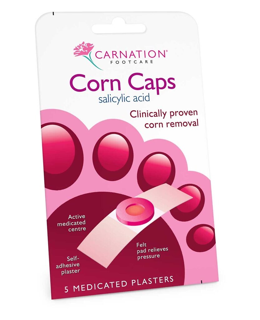 Carnation corn caps 40%