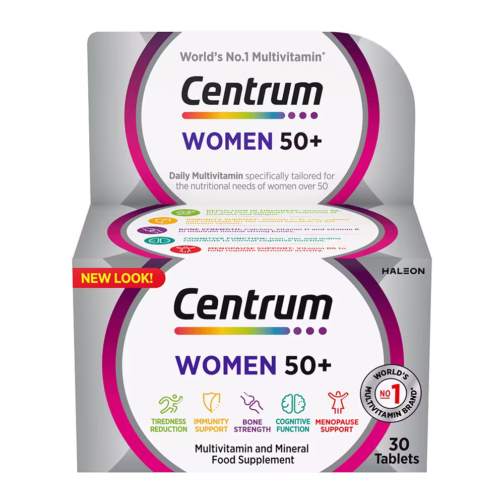 Centrum Women 50+ Multivitamin Tablets (30)