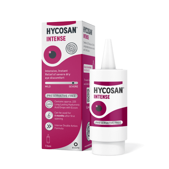 Hycosan Intense Eye Drops 0.2% (7.5ml)