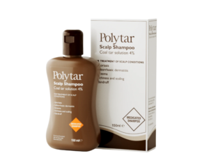 Polytar Scalp Coal Tar Shampoo 4% (150ml)