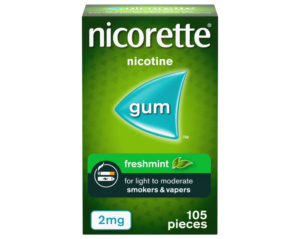 Nicorette Freshmint Chewing Gum 2mg