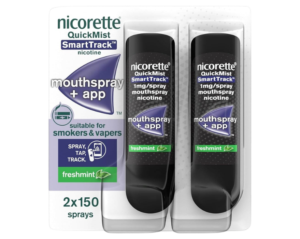 Nicorette QuickMist SmartTrack Mouthspray Duo 1mg (13.2ml)