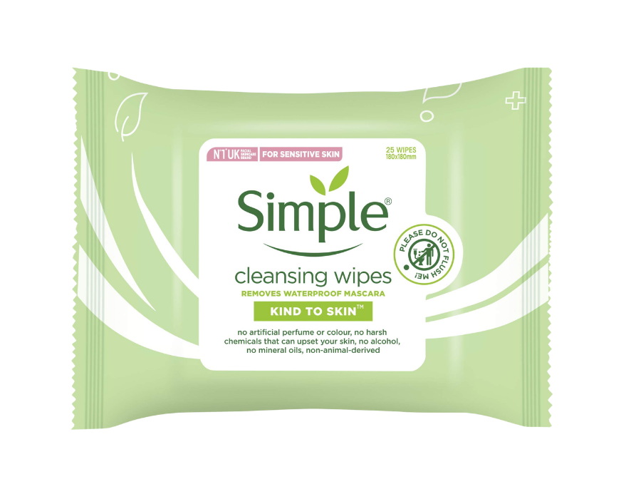 Simple Cleansing Facial Wipes