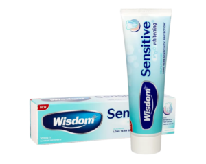 Wisdom Sensitive + Whitening Toothpaste (100ml)
