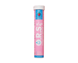 ORS Strawberry Electrolyte Tablets For Children (24)