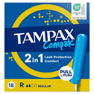 Tampax Compak Regular Tampons (18)