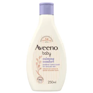 Aveeno Baby Calming Comfort Bedtime Bath & Wash (250ml)