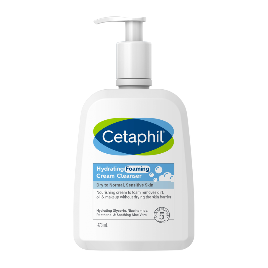 Cetaphil Hydrating Foaming Cream Cleanser (236ml)