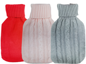 Life 1.8L Hot Water Bottle & Knitted Cover
