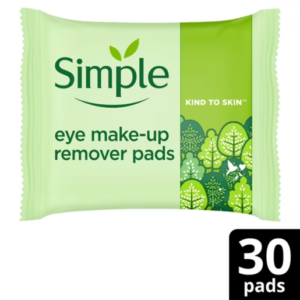 Simple Eye Make-up Remover Pads (30)
