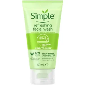 Simple Refreshing Facial Wash Gel (50ml)