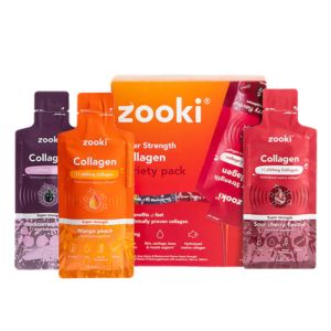 Zooki Super Strength Marine Collagen Variety Pack - 14 Sachets (Mixed Flavours)