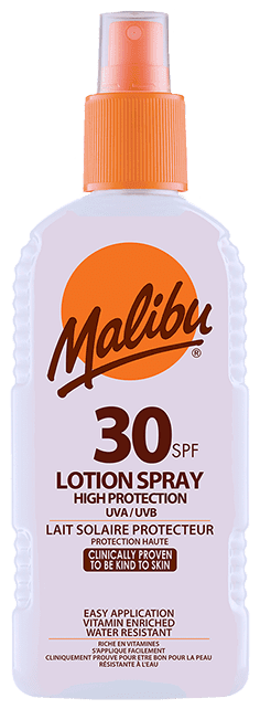 Malibu Sun Lotion Spray SPF30 (200ml)
